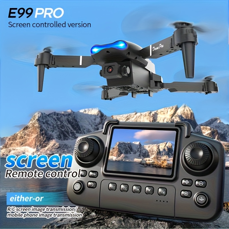 Rc Helicopter Case - 2026 Upgraded E99 PRO MAX Foldable