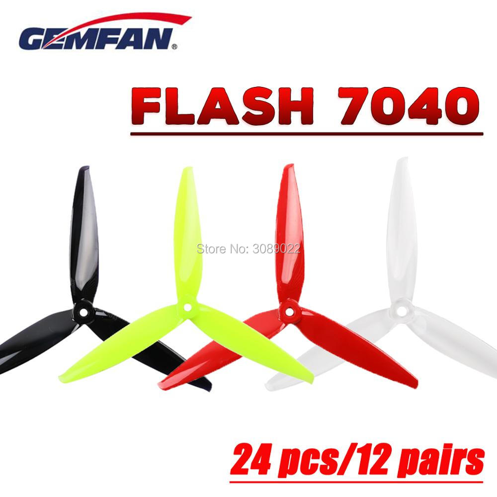 24 PCS/12 Pairs Gemfan Flash 7 - Rc Helicopter Blade review and price